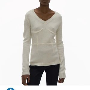 Helmut lang body mapping sweater